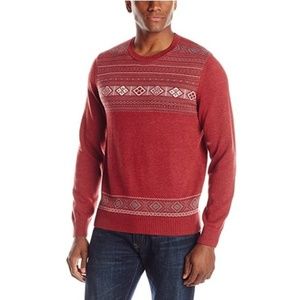 John Henry Sweaters - NWT Men's Fair Isle Holiday Crew-Neck Sweater John Henry Sweaters - NWT Men's Fair Isle Holiday Crew-Neck Sweater